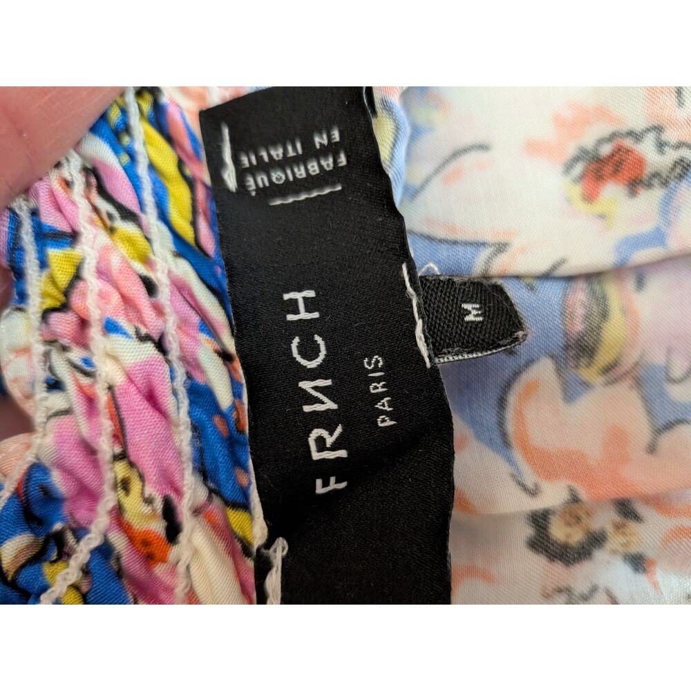 FRNCH Amira Maxi Dress in Provence Floral Size Medium Cottagecore Preppy - Picture 3 of 10